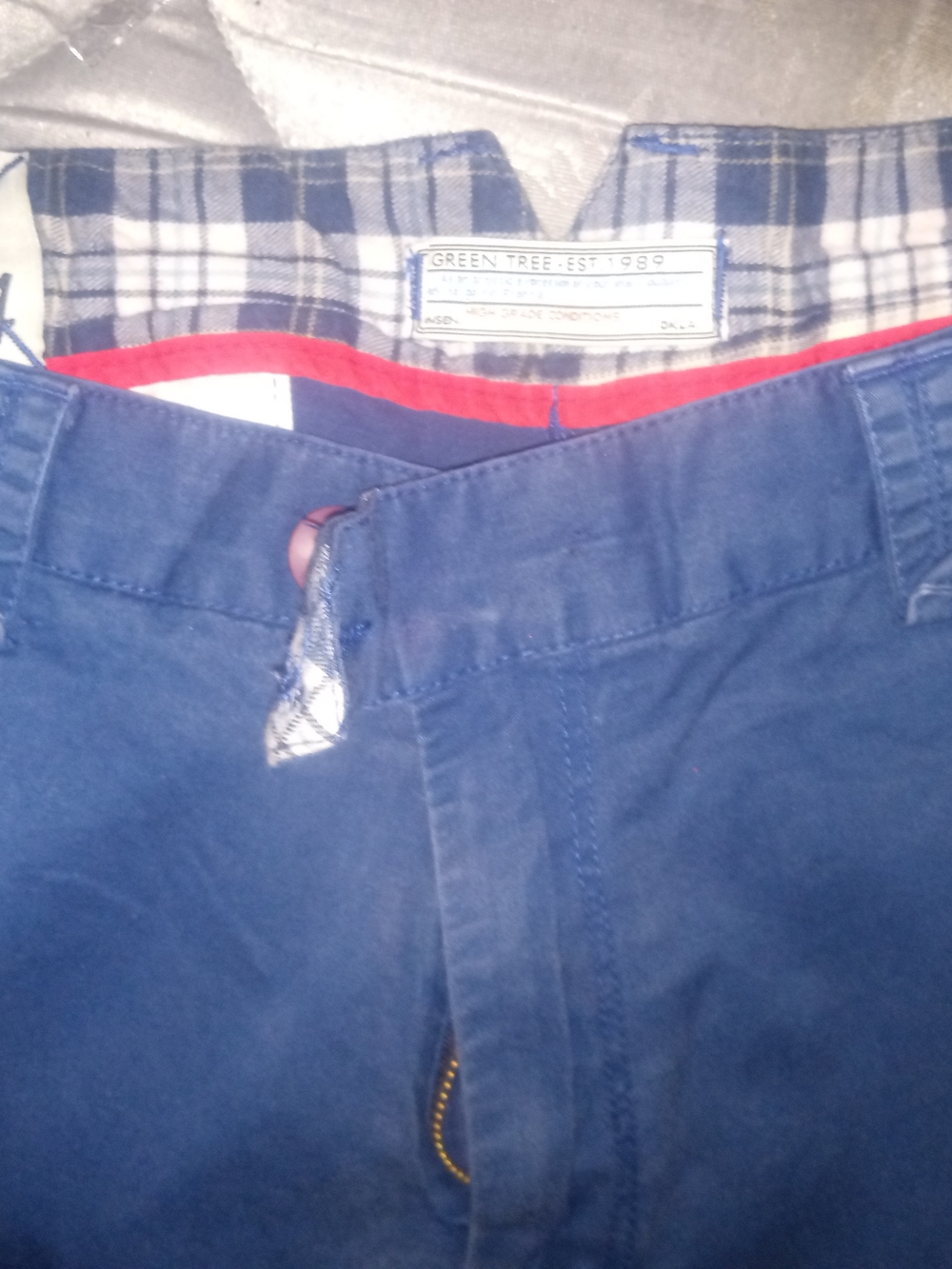 Navy Men’s Casual Chino Pants